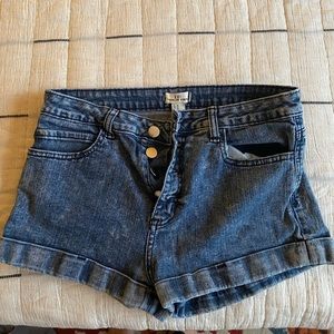 Jean shorts